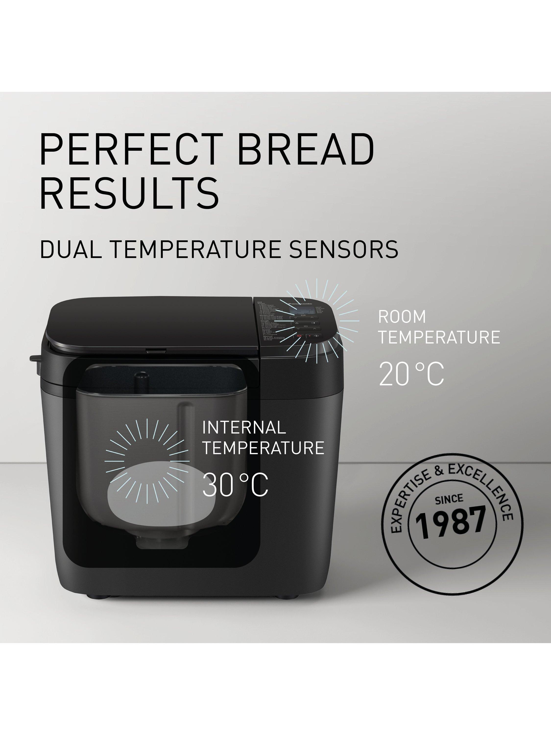 Panasonic automatic bread maker SD-R2530KXC with 30 programmes - British product