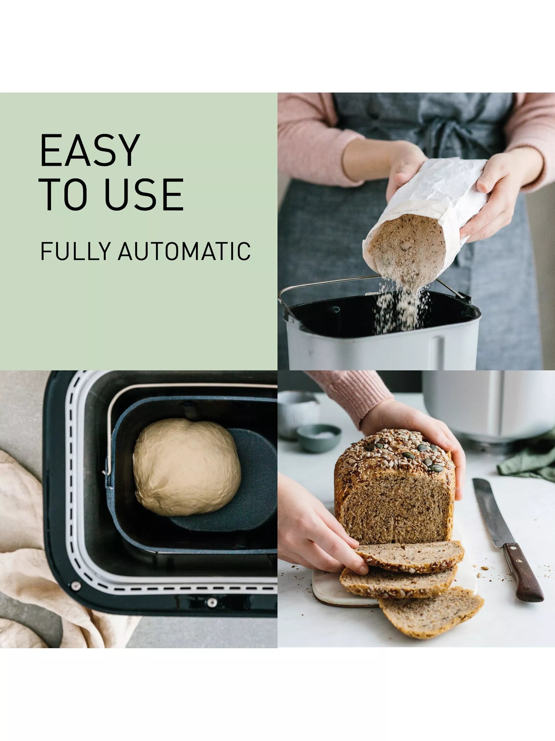 Panasonic automatic bread maker SD-R2530KXC with 30 programmes - British product
