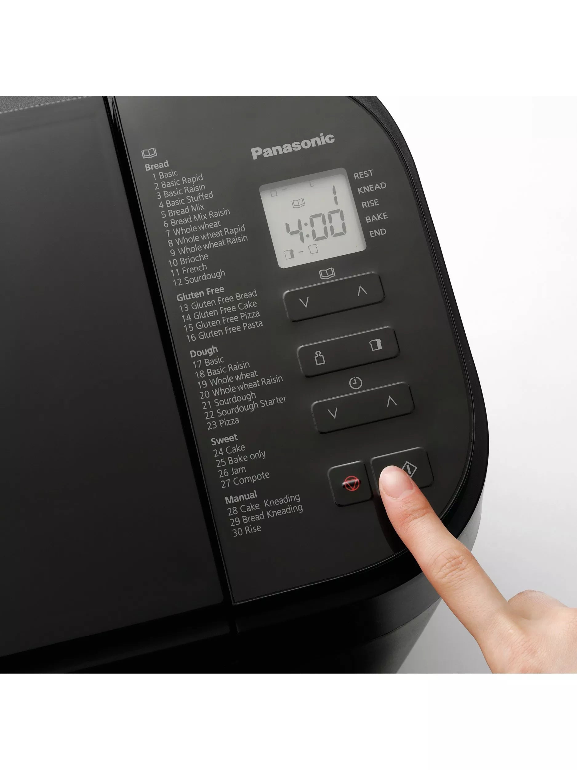 Panasonic automatic bread maker SD-R2530KXC with 30 programmes - British product