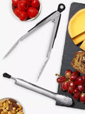 OXO Good Grips tongs Silver/Black set of two, imported from the UK