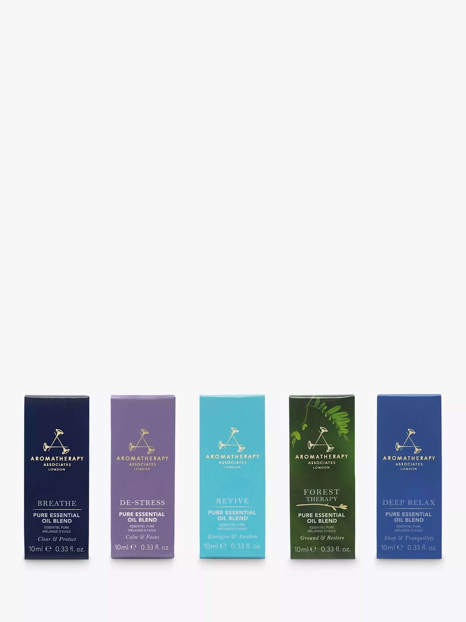 Aromatherapy Associates Breathe essential oil blend 10ml, imported from the UK