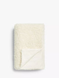 John Lewis ANYDAY Faux Shearling Throw