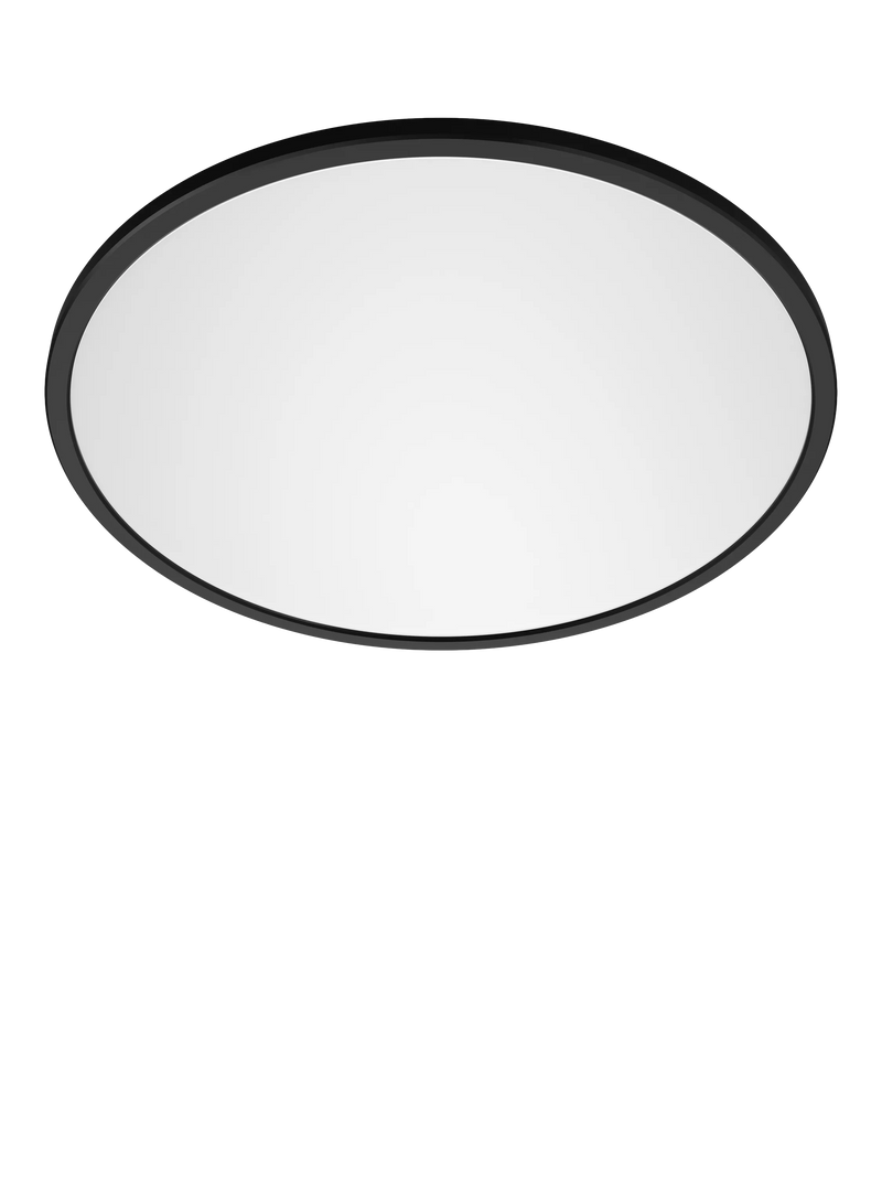 Philips Super Slim CL550 ceiling light black 25cm diameter - British product