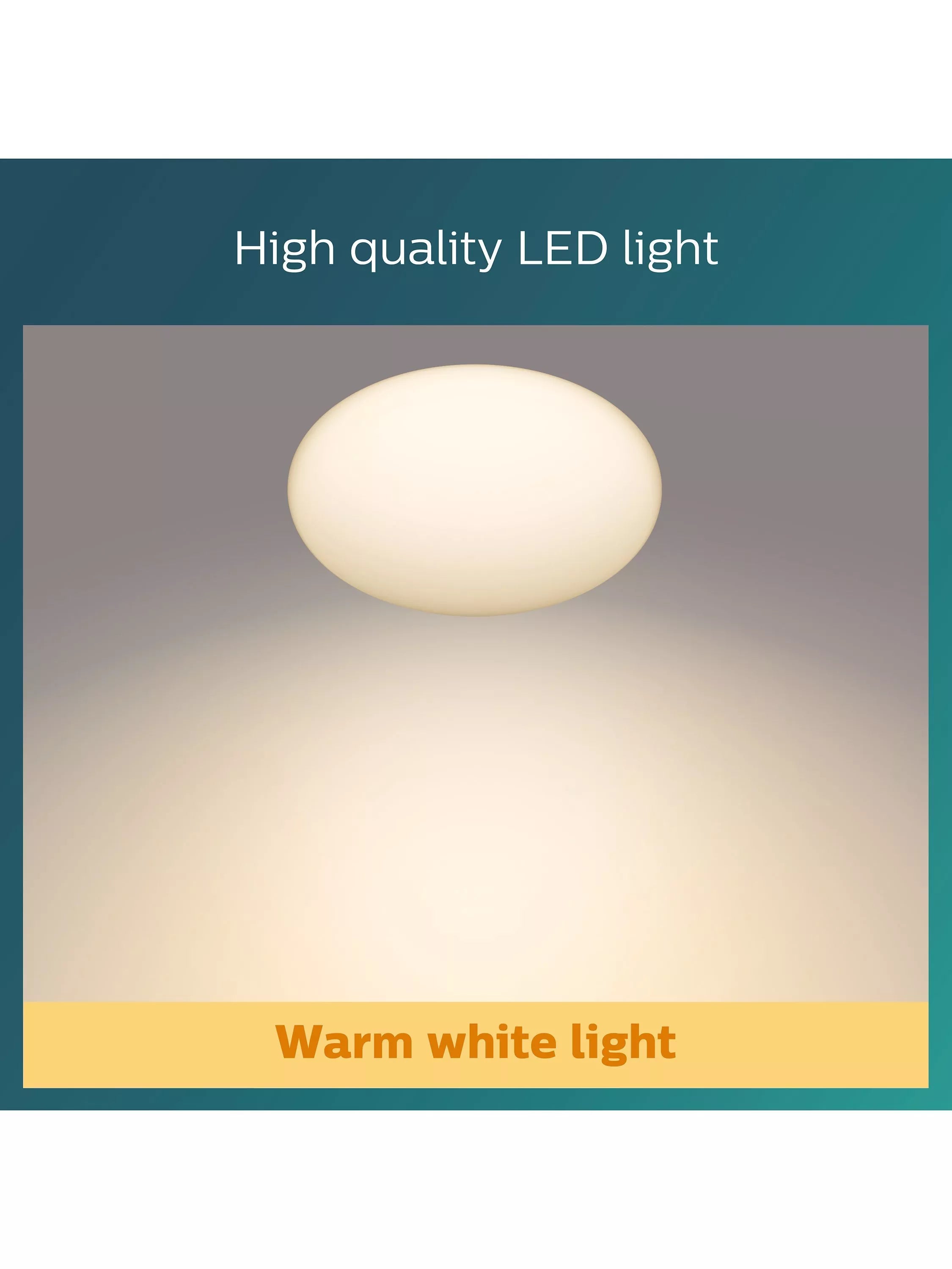 Philips CL253 LED ceiling light white, imported from the UK