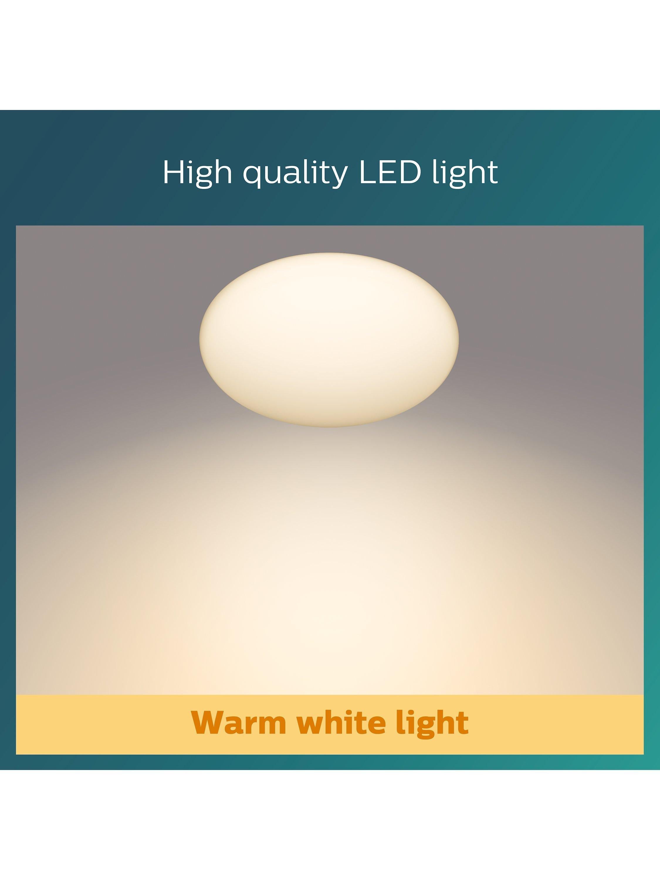 Philips CL253 LED ceiling light white, imported from the UK