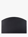 John Lewis arched wall mirror black 120x80cm, imported from the UK