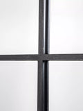 John Lewis arched wall mirror black 120x80cm, imported from the UK