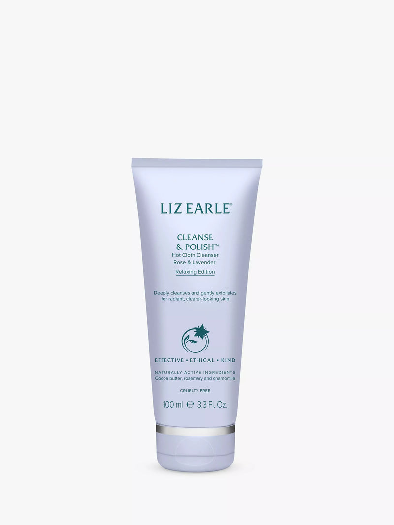 Relaxing hot cloth cleanser with rose and lavender oils 100ml, UK version