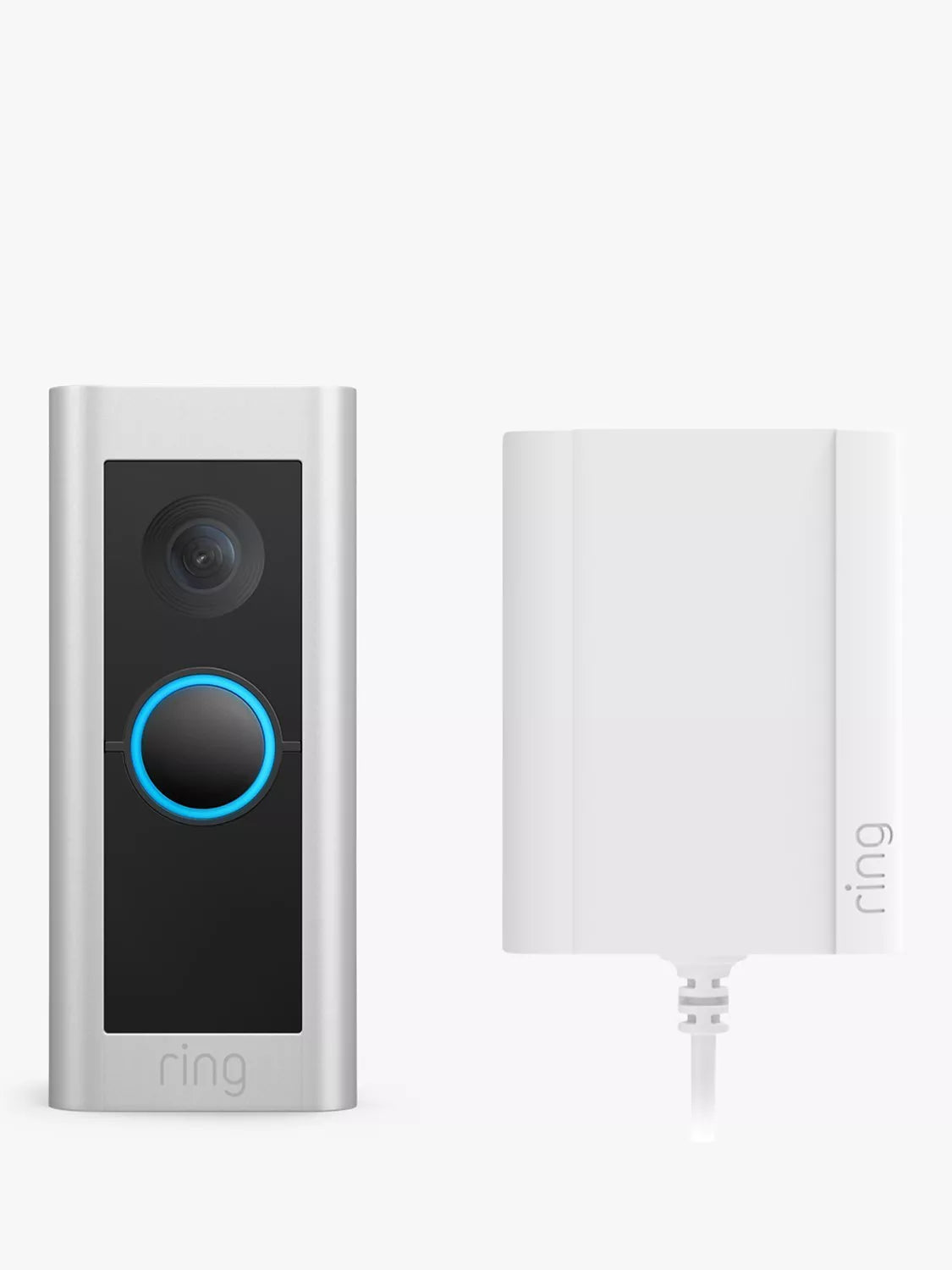 Ring Video Doorbell Pro 2 smart doorbell with plug-in adapter (British brand)