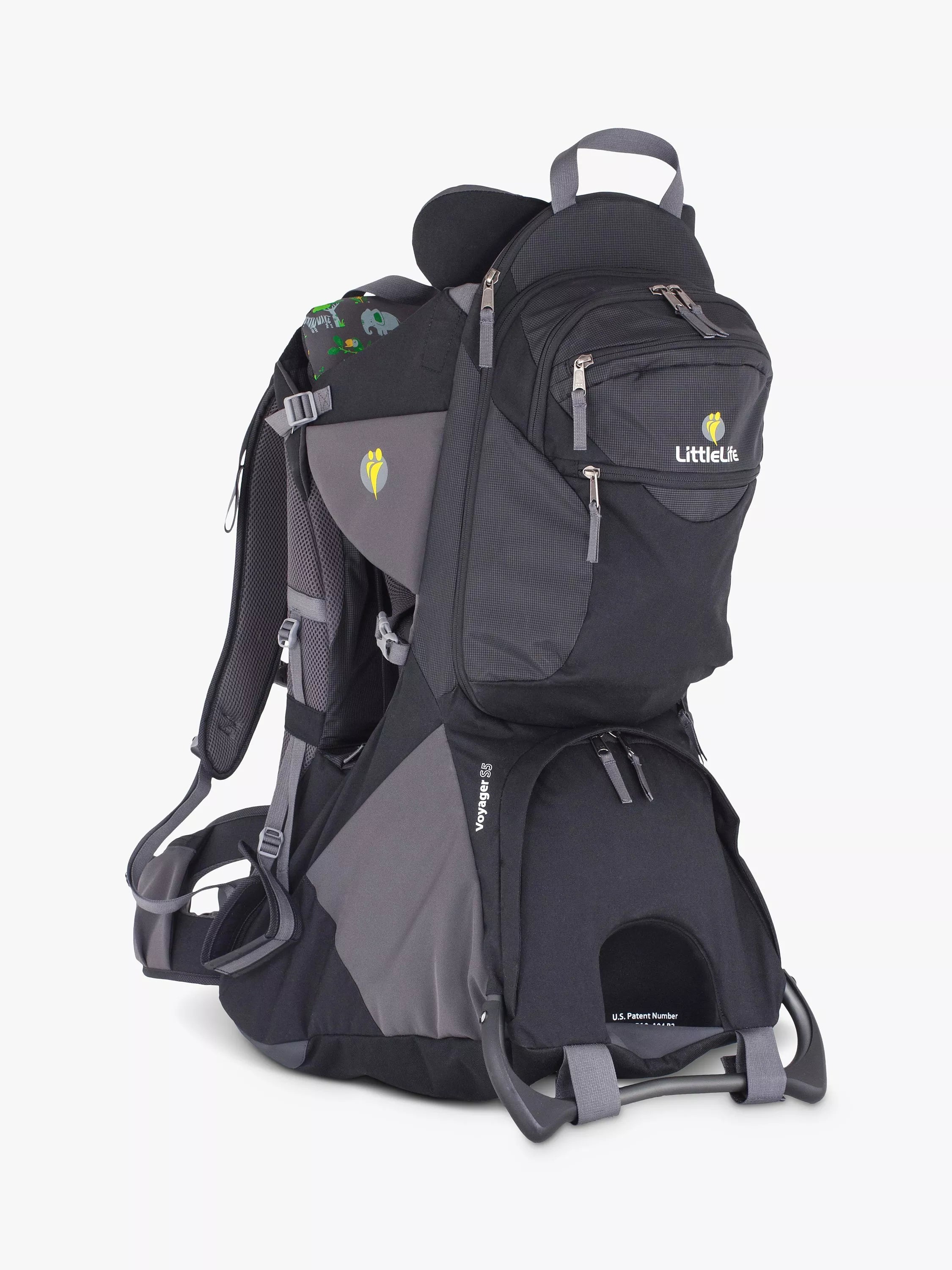 LittleLife child back carrier S5 model in black, UK version