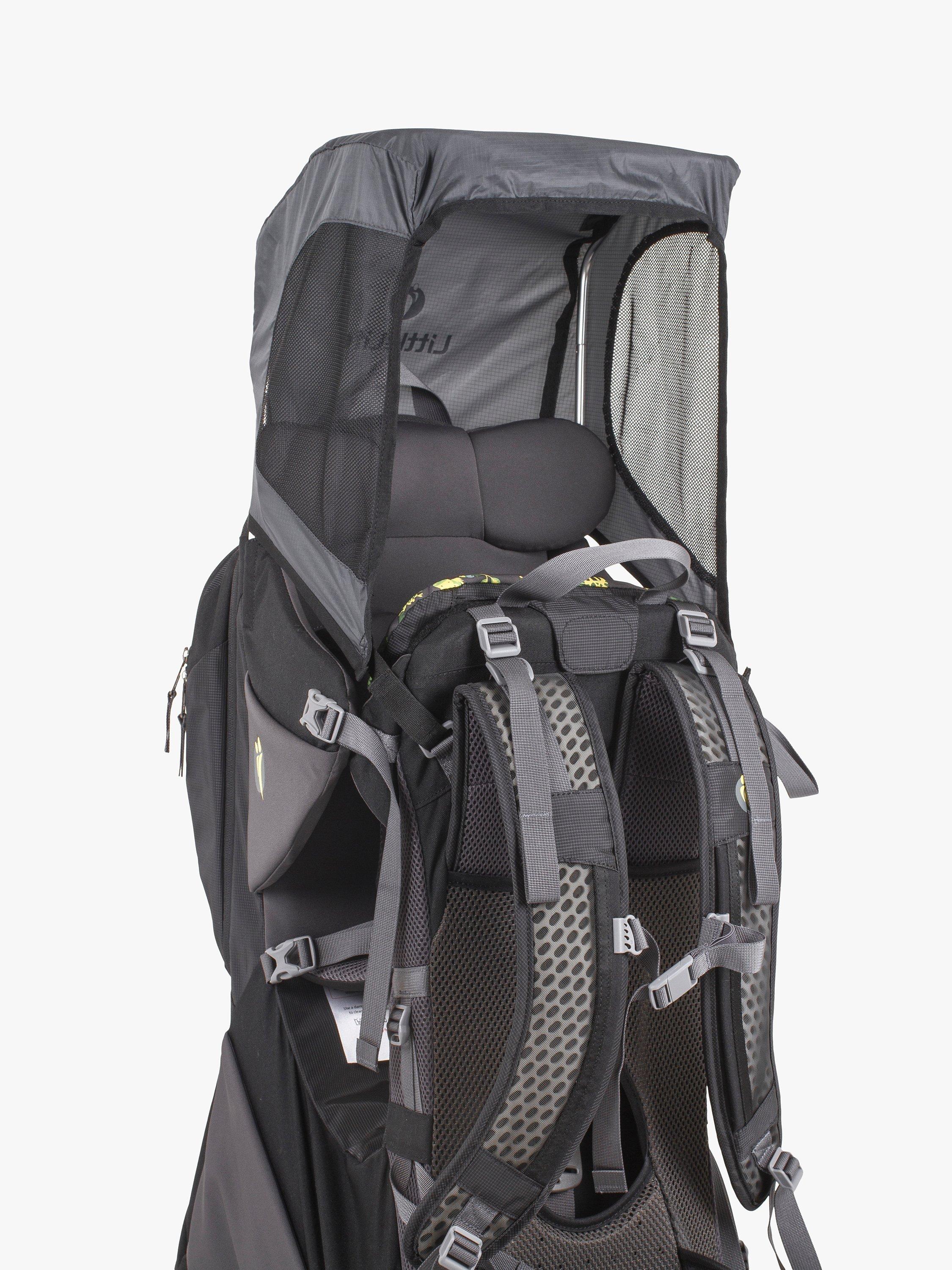 LittleLife child back carrier S5 model in black, UK version