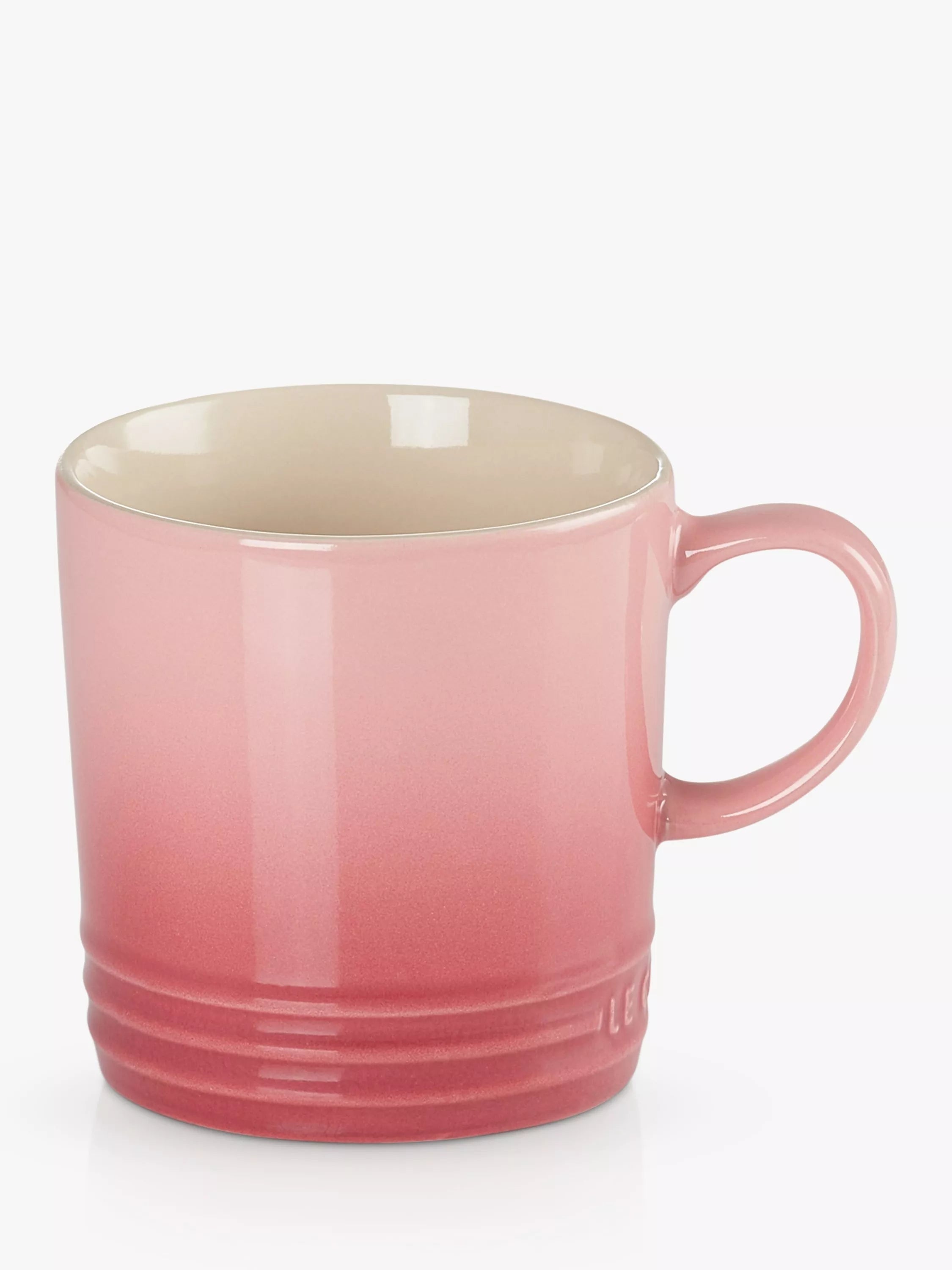 Le Creuset Stoneware Mug, 350ml, Rose Quartz