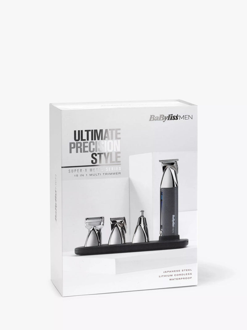 BaByliss Multi Grooming Trimmer Grey - British product