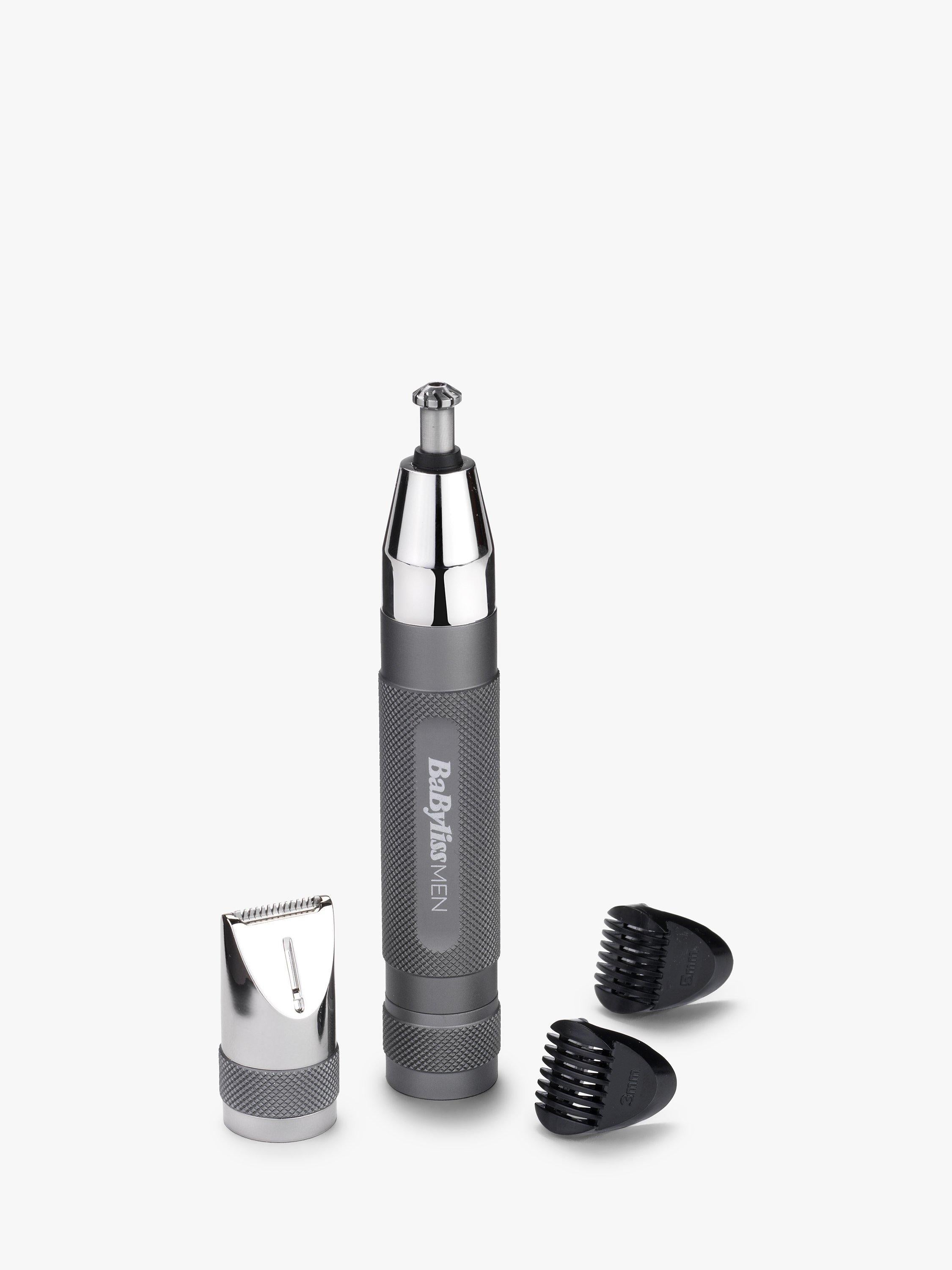BaByliss Super-X Metal Nose Ear Eyebrow Trimmer Grey - British product