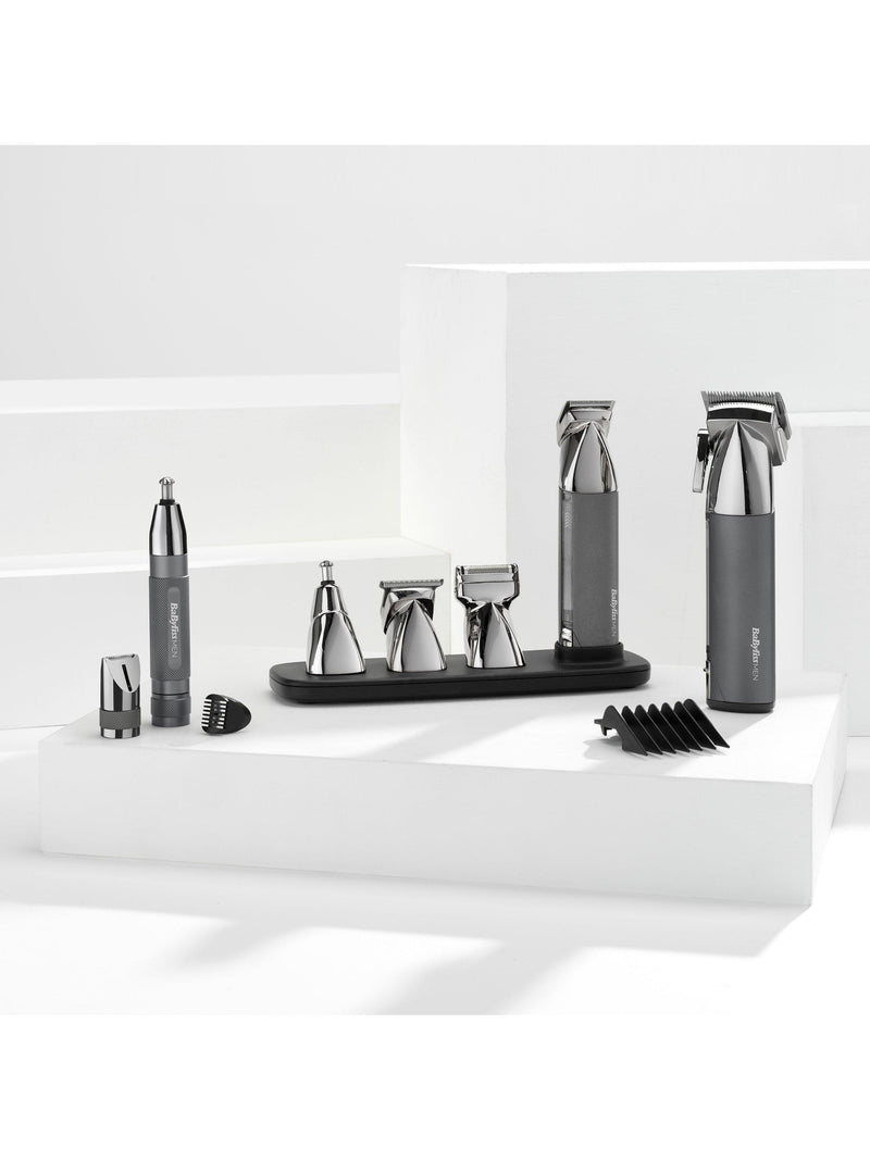 BaByliss Super-X Metal Nose Ear Eyebrow Trimmer Grey - British product