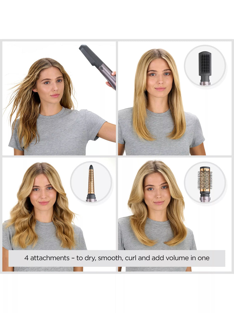 BaByliss Air Style 1000 hot air hair styler metallic - British product