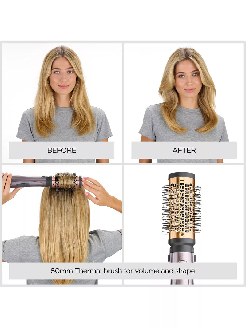 BaByliss Air Style 1000 hot air hair styler metallic - British product