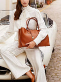 Aspinal of London tan smooth leather large tote, UK version
