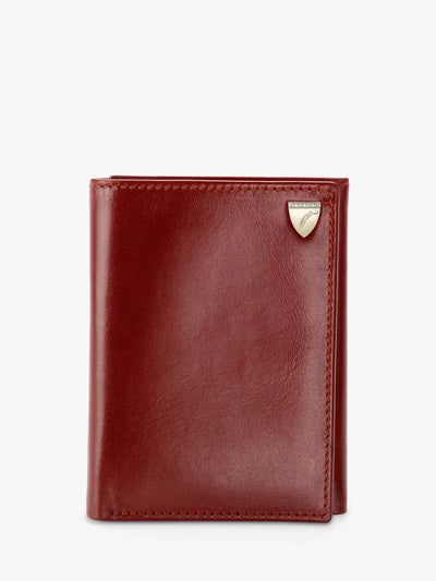 John Lewis Aspinal of London Smooth Leather Trifold Wallet- Buy online at McGrocer