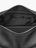 Aspinal of London black pebble leather wash bag - British product