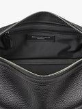 Aspinal of London black pebble leather wash bag - British product