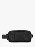 Aspinal of London black pebble leather wash bag - British product
