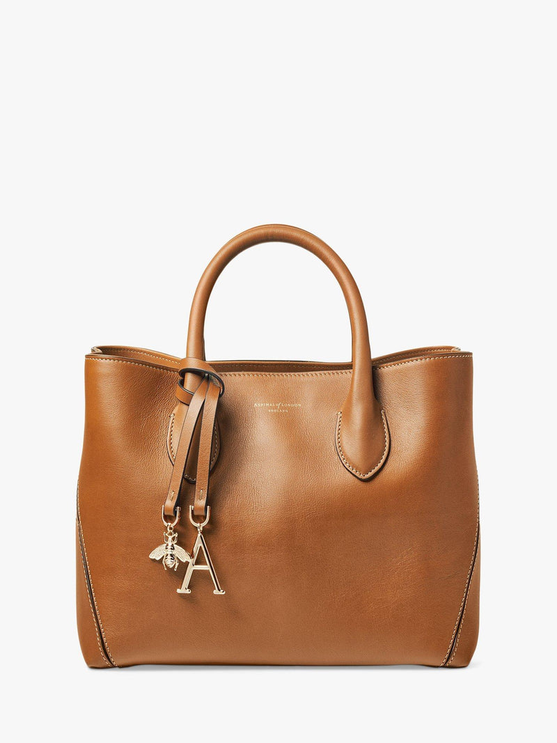 Aspinal of London smooth leather tote bag - British product
