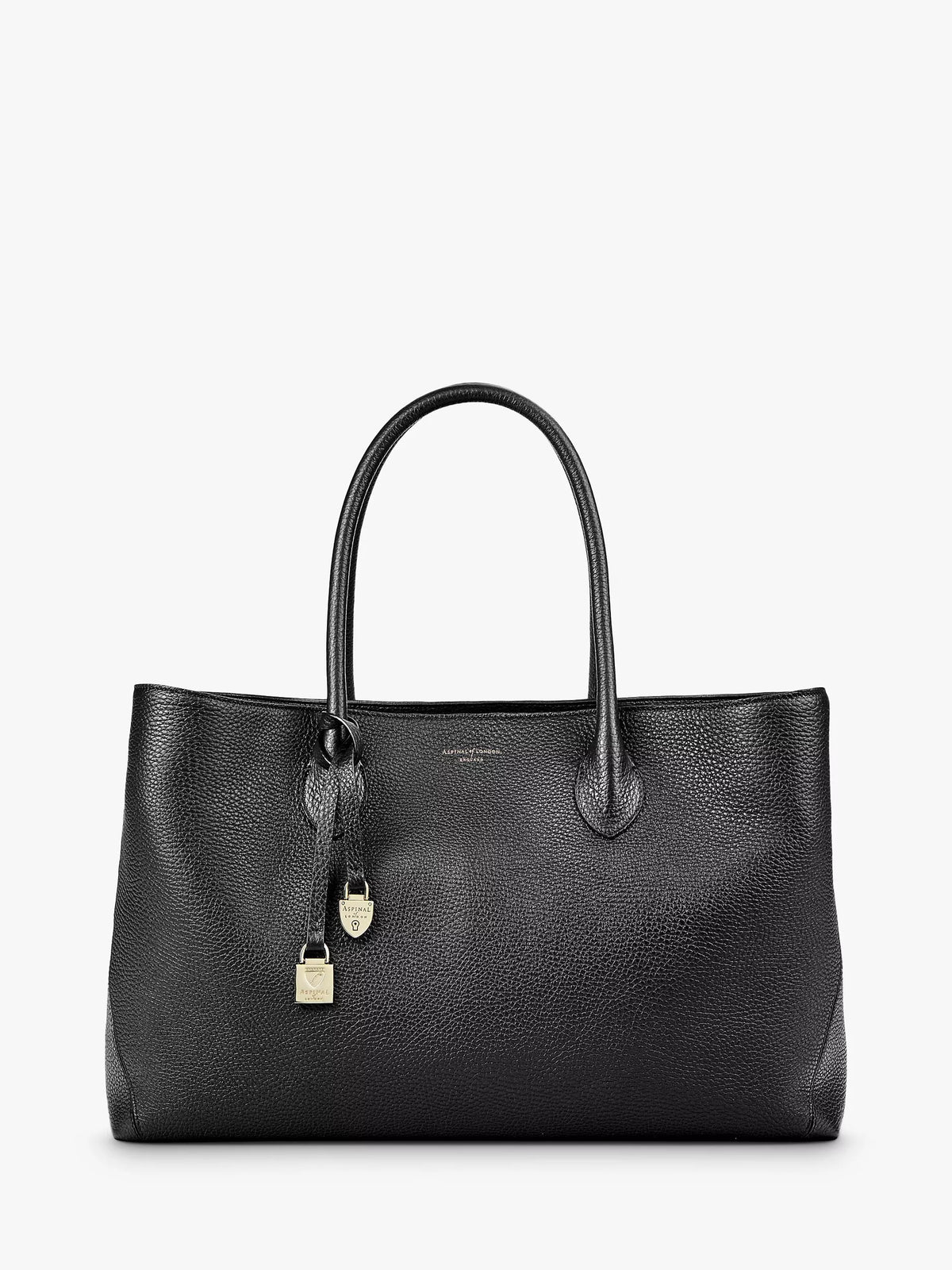 Aspinal of London Large London Pebble Leather Tote (British brand)