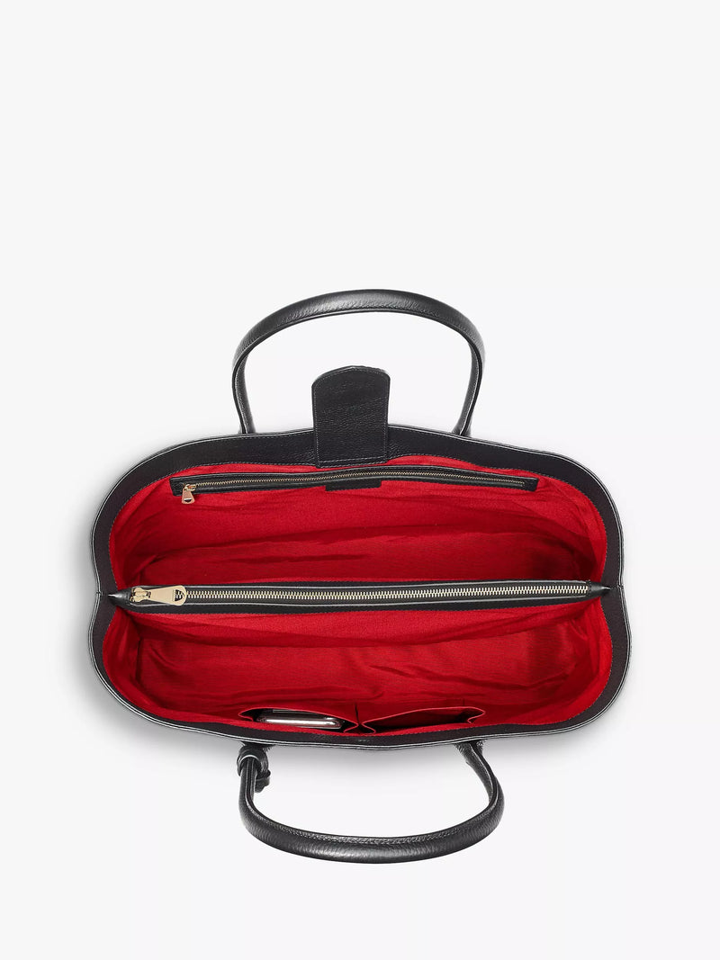 Aspinal of London Large London Pebble Leather Tote (British brand)