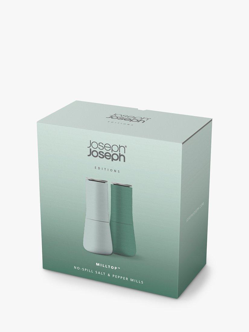 Joseph Joseph salt and pepper mills set of 2 sage, UK version