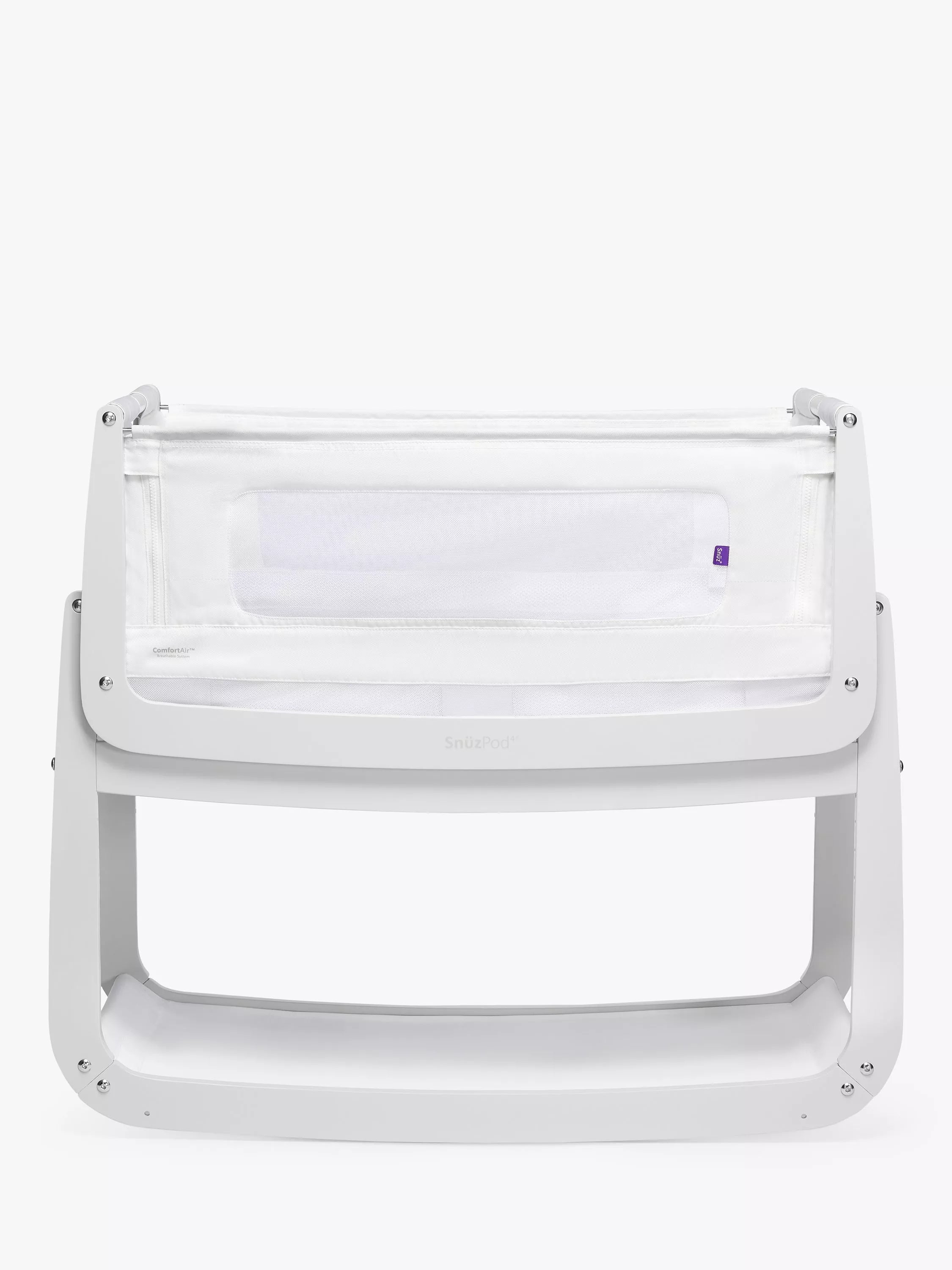 Snüz SnüzPod 4 Bedside Crib With 40x75cm Mattress (British brand)