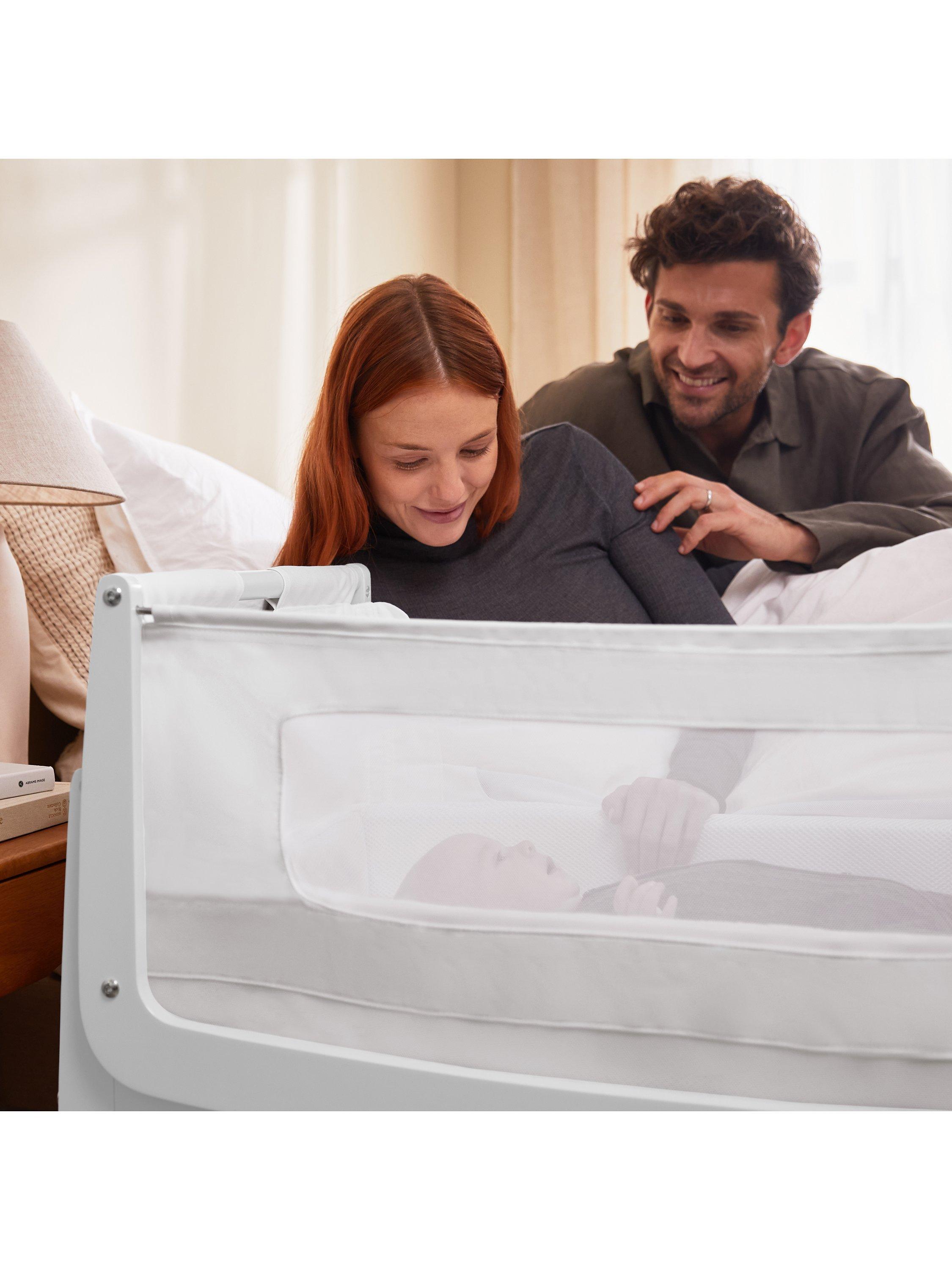 Snüz SnüzPod 4 Bedside Crib With 40x75cm Mattress (British brand)