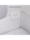 Snüz SnüzPod 4 Bedside Crib With 40x75cm Mattress (British brand)