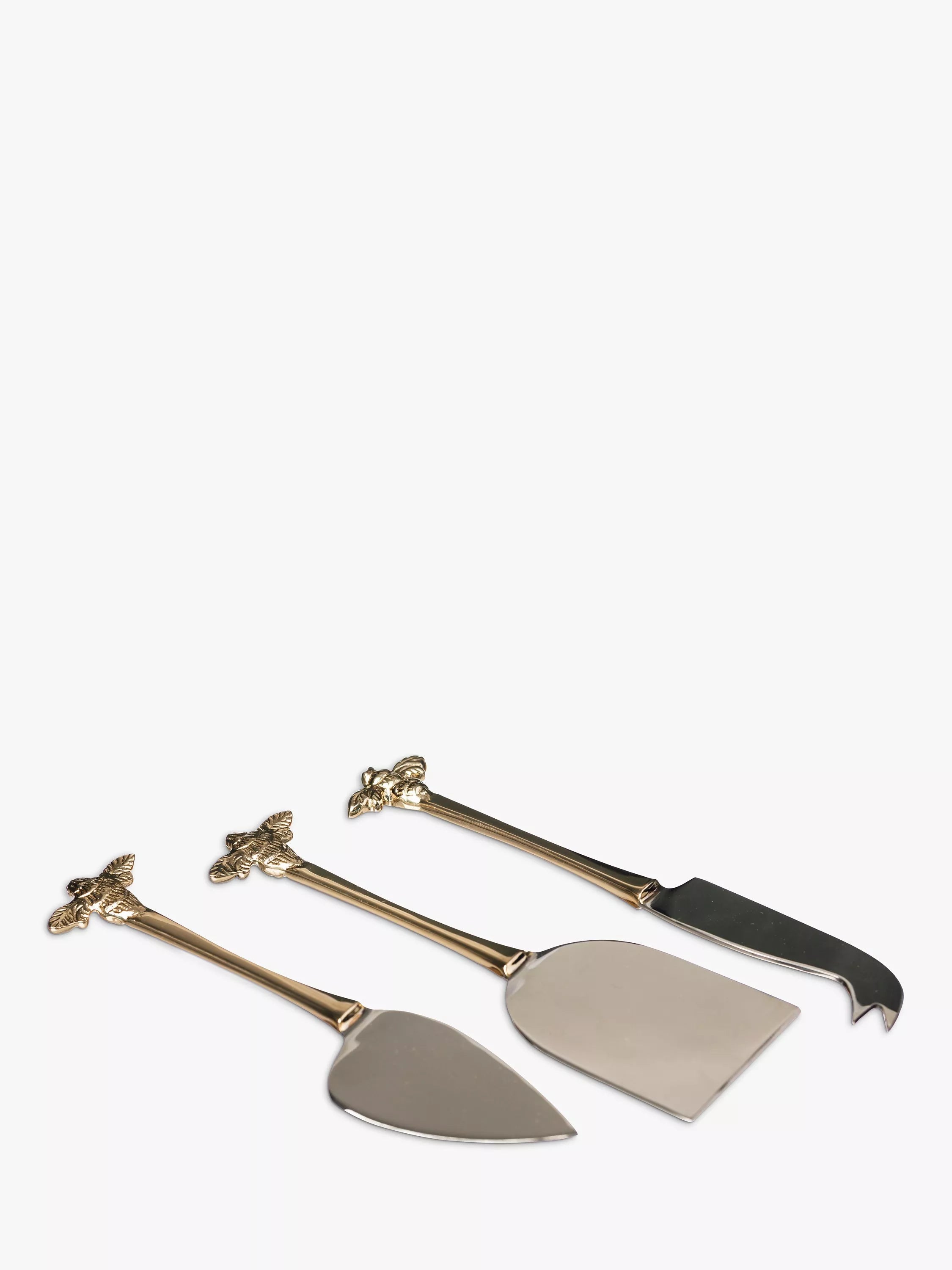 Selbrae House bee cheese knives set of 3, UK version