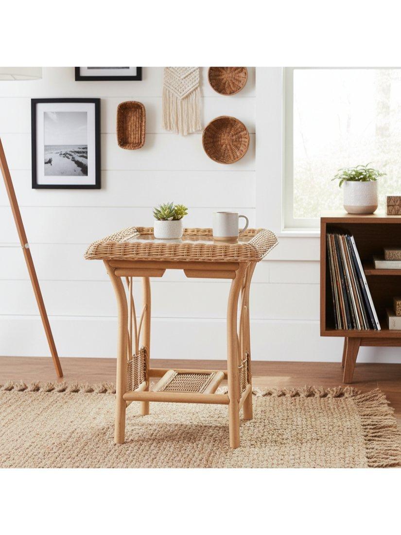 Desser Viola rattan side table - British product