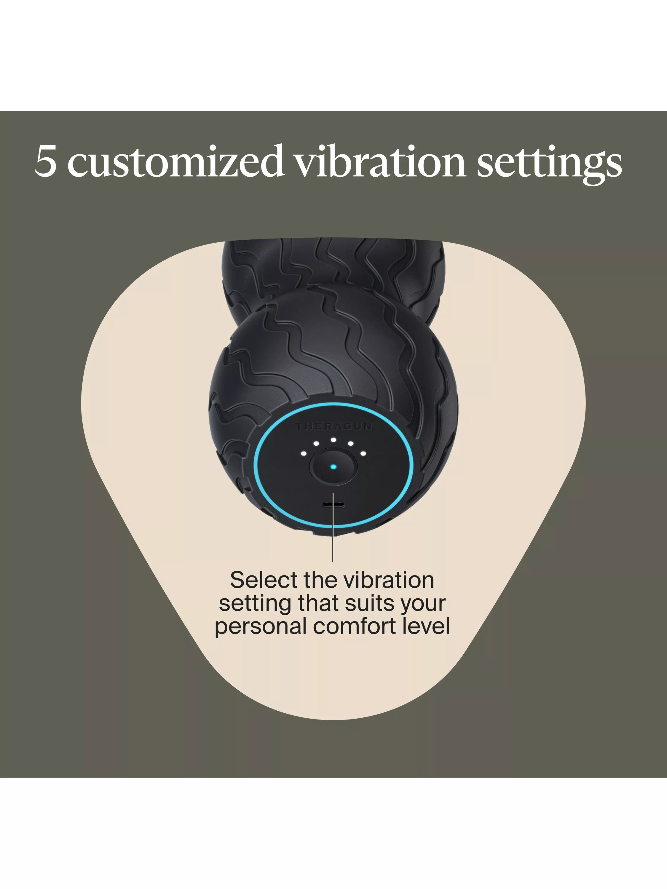 Therabody Wave Duo smart vibrating roller - British product