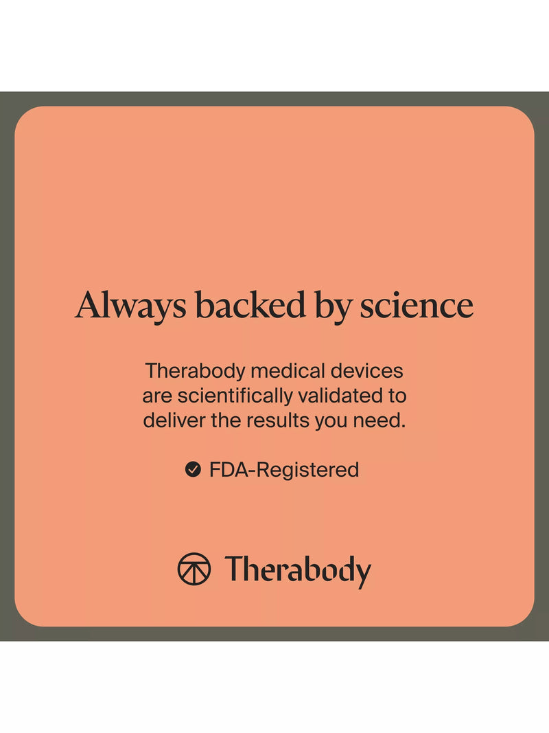 Therabody Wave Duo smart vibrating roller - British product