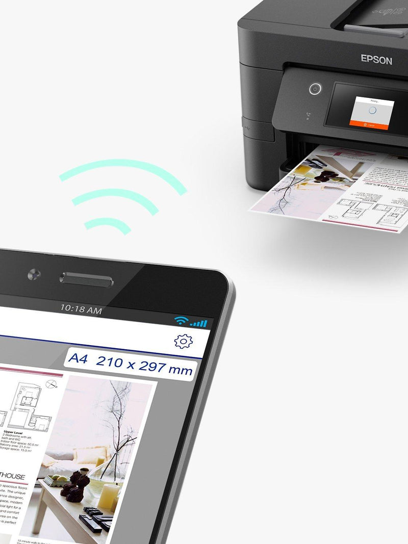 Epson WorkForce Pro WF-3820DWF all-in-one printer, UK version