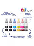 Epson EcoTank ET-8500 printer A4 white, imported from the UK
