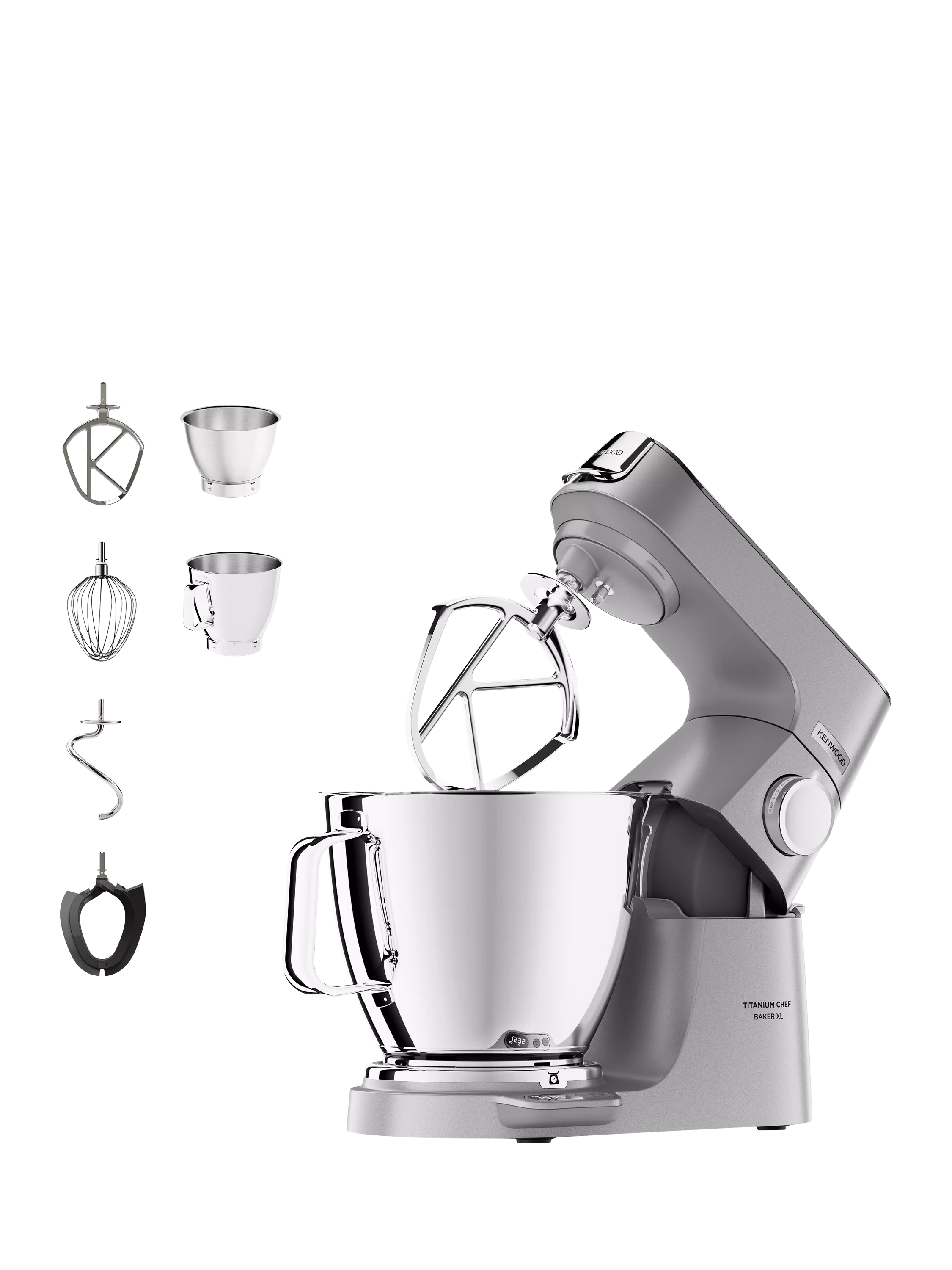 Kenwood Titanium Chef Baker XL stand mixer 7L (British brand)