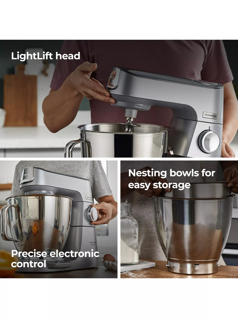 Kenwood Titanium Chef Baker XL stand mixer 7L (British brand)