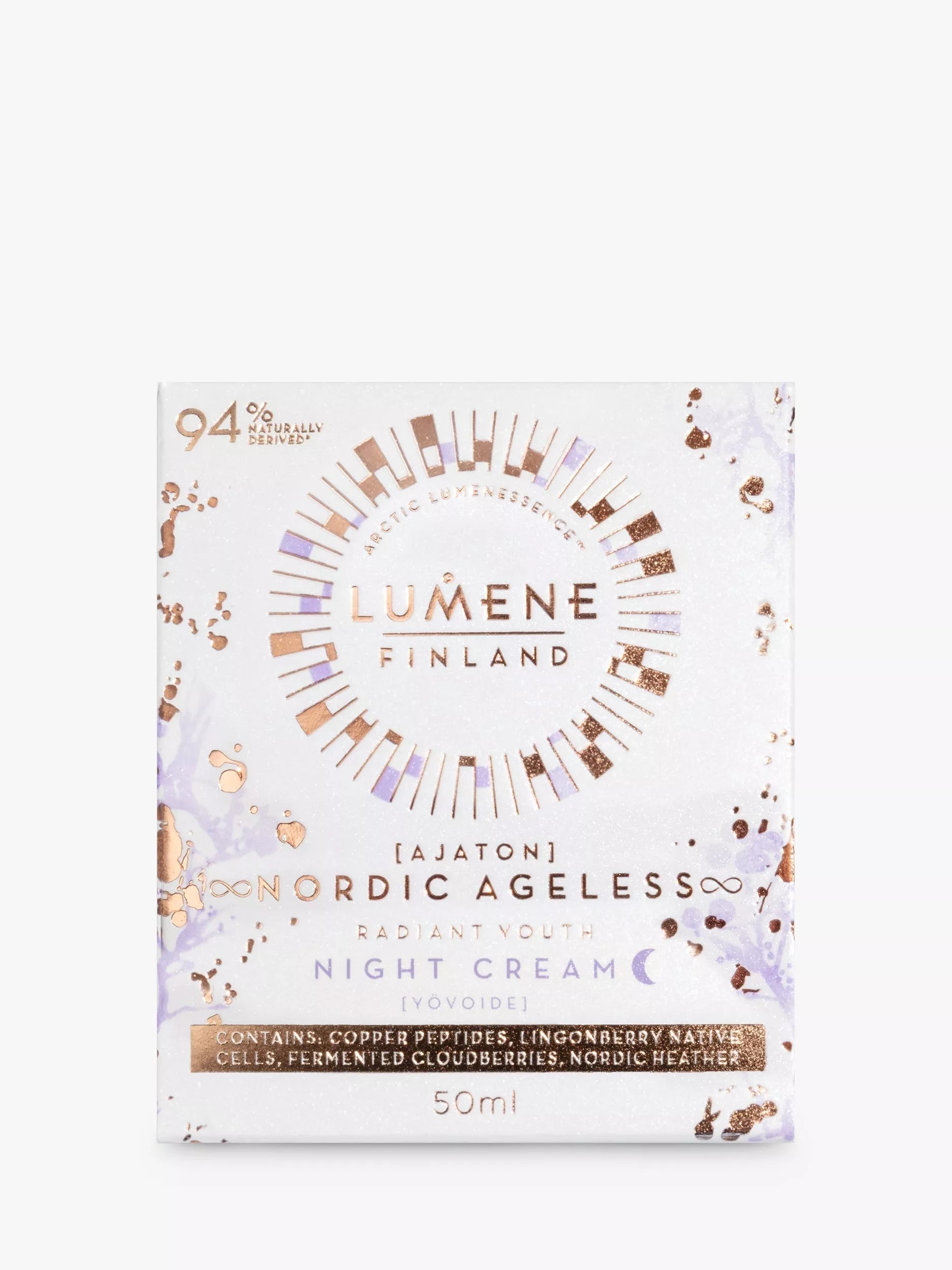 Lumene Nordic Ageless night cream 50ml, imported from the UK