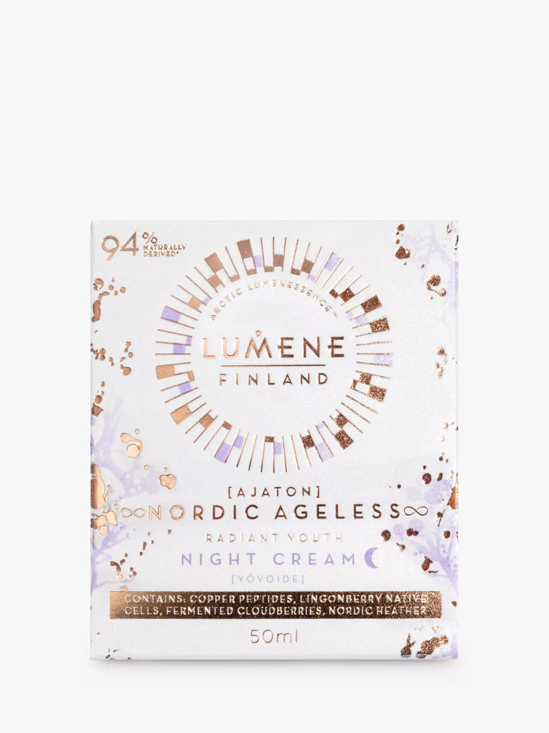 Lumene Nordic Ageless night cream 50ml, imported from the UK