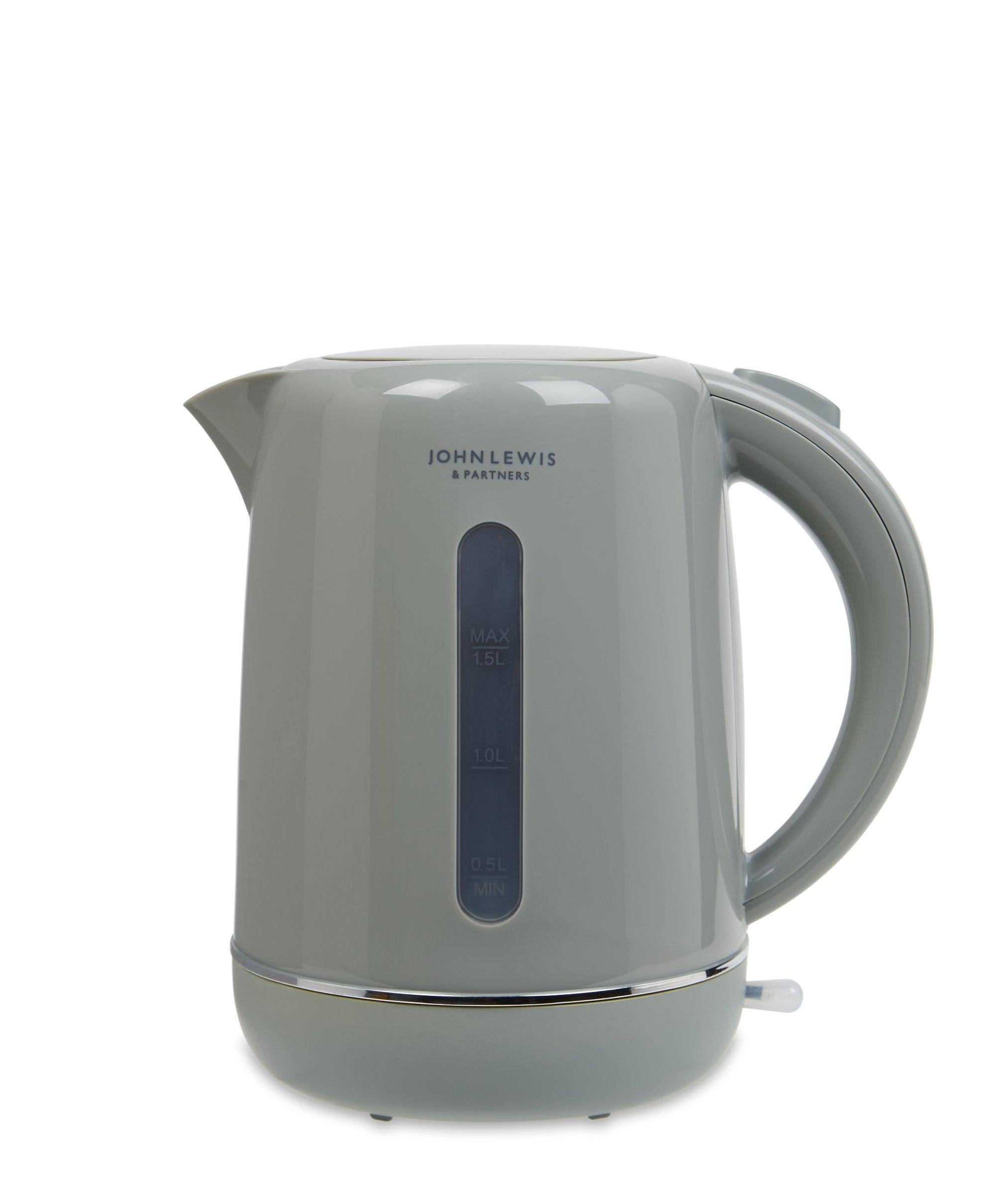 John Lewis electric kettle 1.5L, UK version