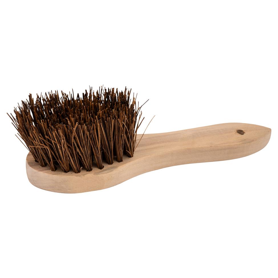Wooden handle wok brush, imported from the UK
