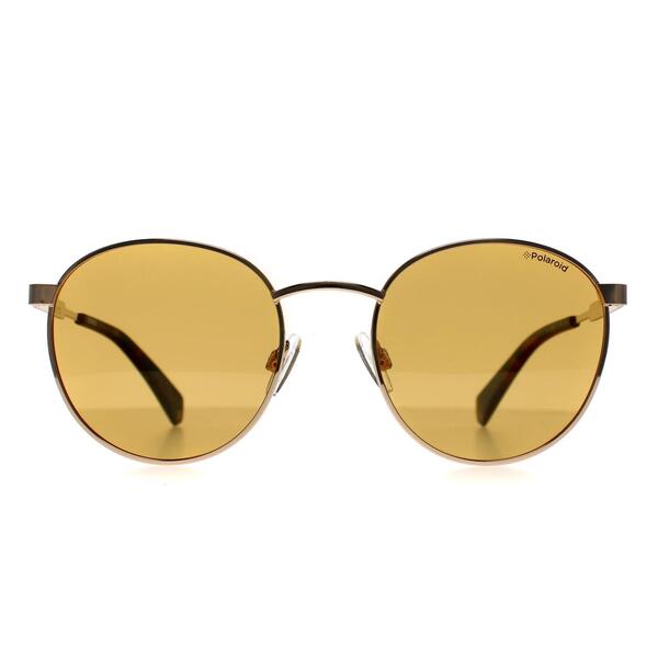 Polaroid Love Island edition gold unisex sunglasses, UK version