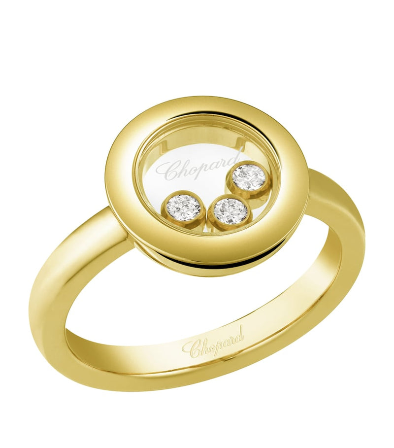 Chopard Happy Diamonds Icons ring 18kt yellow gold, UK version