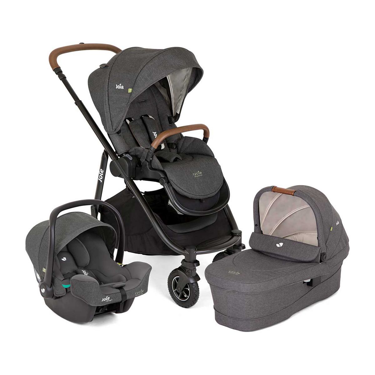 Joie Travel System Versatrax Trio Cycle Shell Grey GOODS Boots   