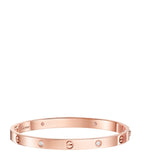 Cartier LOVE bracelet medium rose gold diamond - British product