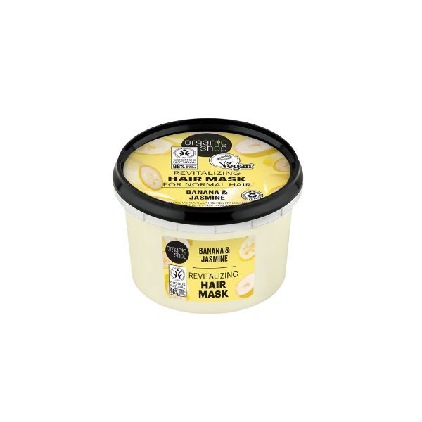 Organic Shop Revitalizing Hair Mask 250ml, imported from the UK